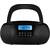 Radio CD Player ECG CDR 550, 2 x 1.5 W RMS, tuner FM cu memorie 40 de posturi,USB, negru - 3- Roveli