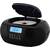 Radio CD Player ECG CDR 550, 2 x 1.5 W RMS, tuner FM cu memorie 40 de posturi,USB, negru - 5- Roveli