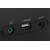 Radio CD Player ECG CDR 550, 2 x 1.5 W RMS, tuner FM cu memorie 40 de posturi,USB, negru - 8- Roveli