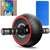 Roata fitness pentru abdomene, Ab Wheel, 33x20 cm cu saltea din spuma Eva 33, 5x17x0, 8 cm, FitLi - - Roveli