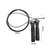 Coarda de sarit Crossfit cu rulmenti, 3m, Negru - 2- Roveli