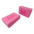 Cub pentru Yoga si Pilates, Fitness block, 23x15cm,FitLi, Roz - 4- Roveli