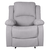 Fotoliu relaxant reglabil, material gri deschis, ASKOY NEW - 9- Roveli