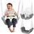 Leagan 3in1, fabricat din plastic, cu carling metalic, maxim 30 kg, gri - 4- Roveli