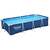 Piscina cu Cadru Metalic Bestway Steel Pro, 400x211x81 cm, Volum 5700 L, Dreptunghiulara, Cadru din Otel, Liner PVC DuraPlus, Pompa cu Filtru Inclusa 1249 l/h, Supapa Golire, Supraterana, pentru Familie si Gradina, Albastru - 2- Roveli