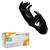 Manusi nitril nepudrate Negre Pura Comfort - 2- Roveli