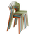 Scaun stivuibil, verde, RADANA NEW - 3- Roveli