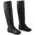 ​Cizme inalte , perforate  de dama , cu ornamente cu pietre A10011-BLACK, Culoare (12): Negru, Marime (12): 39* - 2- Roveli