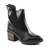 ​Ghete stil ciocate , de dama , cu tinte A10088-BLACK, Culoare (12): Negru, Marime (12): 35* - - Roveli