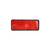 Dreptunghi reflectorizant cu adeziv rosu spate 90x32mm Cod:TR015 - - Roveli
