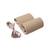 Husa volan auto piele perforata premium cu ac si ata bej marime M 38 cm  Cod: LUXFST01 - - Roveli