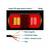 Lampa LED auto/remorca stanga sau dreapta 12V-24V GLO-TRAC stop, semnalizare, pozitie si iluminare numar Cod: TRS030A - 6- Roveli