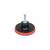 Bureti polisat auto 125 mm M14 6000 RPM 12 piese cu suport adaptor si blana lustruit Cod: 47931 - 3- Roveli