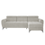 Set canapele de colt, crem, dreapta, BARTY ROH - - Roveli