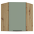 Dulapior de colt superior, aquamarine/stejar artisan, ARSANY 60x60 GN-72 1F - - Roveli