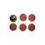 Set suport disc slefuire 125 mm Velcro cu 5 discuri abrazive P80-P240 si adaptor M14 Cod: DISVF42 - 3- Roveli