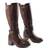 ​Cizme imblanite de dama , cu catarama decorativa  A10386-BROWN, Culoare (12): Maro, Marime (12): 39 - 2- Roveli