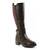 ​Cizme imblanite de dama , cu catarama decorativa  A10386-BROWN, Culoare (12): Maro, Marime (12): 37 - - Roveli
