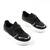 ​Pantofi sport pentru copii, cu talpa groasa H163-BLACK, Culoare (12): Negru + Gold, Marime (12): 24 - 2- Roveli