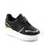​Pantofi sport pentru copii, cu talpa groasa H163-BLACK, Culoare (12): Negru + Gold, Marime (12): 25 - - Roveli