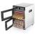 Uscator de fructe ETA Vital Air Dual ETA3302 90000, 1100W, 2 zone independente, 12 site inox, 35-80°C, negru - 9- Roveli