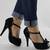 Sandale de dama cu toc inalt negre 4252-58-BLACK, Culoare (12): Negru, Marime (12): 40 - - Roveli