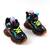 ​Ghete captusite pentru copii , multicolor C30485-BLACK, Culoare (12): NEGRU/MULTICOLOR, Marime (12): 34 - 2- Roveli