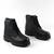 Bocanci imblaniti , unisex , din piele naturala 2348-NEGRU/3X, Culoare (12): Negru, Marime (12): 36 - 2- Roveli