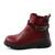 Ghete imblanite de dama , cu catarama decorativa L687-WINE, Culoare (12): Bordo, Marime (12): 39 - 3- Roveli