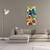 Tablou canvas - Flori colorate, 50 x 100 cm - 2- Roveli