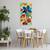 Tablou canvas - Flori colorate, 50 x 100 cm - 4- Roveli