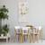 Tablou canvas - Foaie de flori textile I, 50 x 100 cm - 4- Roveli