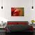 Tablou canvas - Pur si Simplu Rosu, Rosu, Gargarita, Pasiune, Floare, 60 x 90 cm - 3- Roveli