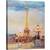 Tablou canvas - Turnul Eiffel seara, 60 x 75 cm - - Roveli