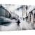 Tablou canvas - Viata in Copenhaga, Strada, Motocicleta, Copenhaga, Danemarca, Perspectiva, 60 x 90 cm - - Roveli
