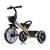 Tricicleta cu cadru robust din otel, roti Eva, +24 luni, Bobby Golden - - Roveli