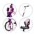 Tricicleta 5in1 Optimus Max Pink - 11- Roveli
