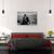 Tablou canvas - Barbat, Barbat, Mascul, tigara, Fumat, Stare de Spirit, Alb-Negru, 60 x 90 cm - 3- Roveli