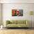 Tablou canvas - Fatade Colorate, Culori, Fatade, Arhitectura, Modern, Rosu, 50 x 80 cm - 2- Roveli