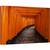 Tablou canvas - Tunel, Rosu, Zen, Japonia, Asiatic, Kyoto, 80 x 120 cm - - Roveli