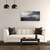 Tablou canvas - Valhalla, Peisaj, Alb-Negru, Padure, Abur, Ceata, 50 x 100 cm - 2- Roveli