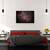 Tablou canvas - Cristalizare, Eruptie, Vulcan, Lava, Magma, Rosu, Peisaj, 80 x 120 cm - 3- Roveli