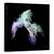 Tablou canvas - Dansatoare Cosmica, Praf, Faina, Fum, Salt, Gimnast, 60 x 60 cm - - Roveli