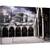 Tablou canvas - Doamna si Moscheea, Moschee, Istanbul, Cupole, Arcuri, Piloni, 80 x 120 cm - - Roveli
