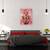 Tablou canvas - Ochi de Bomboane, Model, Uda, Femeie, Roz, Par, Moda, 60 x 80 cm - 3- Roveli