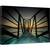Tablou canvas - Orizont, Arhitectura, Soare, Apus, Peisaj, Mare, 40 x 60 cm - - Roveli