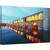 Tablou canvas - Reflectie, Pod, Noapte, Arhitectura, Turn, Arcuri, 60 x 90 cm - - Roveli