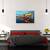 Tablou canvas - Reflectie, Pod, Noapte, Arhitectura, Turn, Arcuri, 80 x 120 cm - 3- Roveli