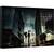 Tablou canvas - Strada, Oameni, Ploaie, Persoana, Urbana, Fard, 80 x 120 cm - - Roveli