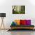 Tablou canvas - Alergare, Padure, Pomi, Verde, Ceata, Ireal, 80 x 120 cm - 2- Roveli
